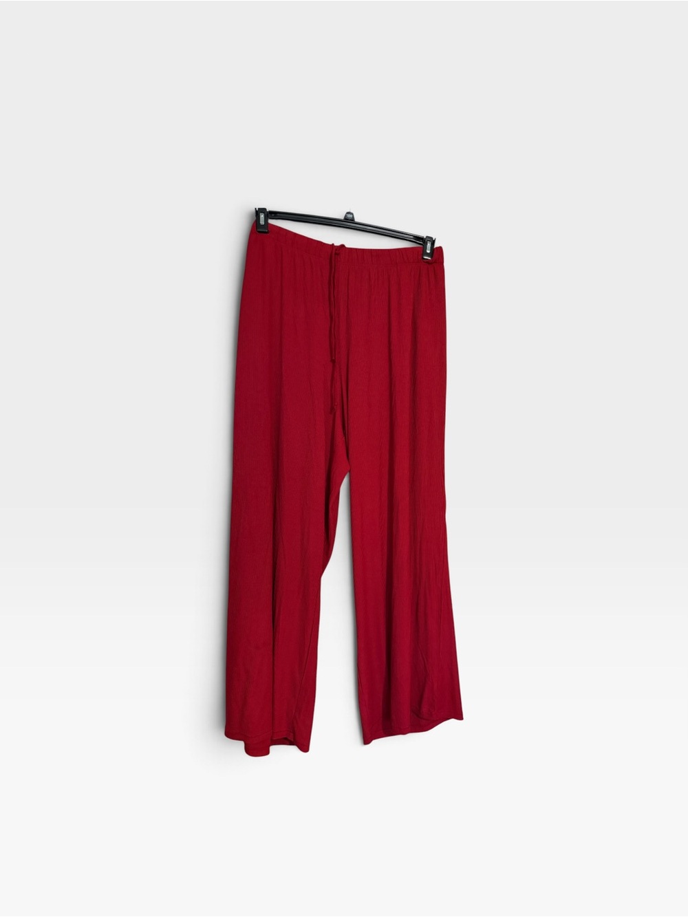 SKIMS Wide-Leg Lounge Pants in Deep Red size 3x NWT